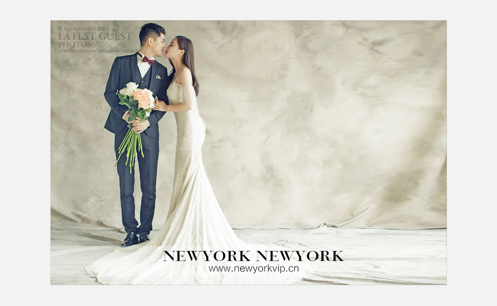 Mr.陈 & Ms.周（纽约VIP尊荣馆）婚纱摄影照