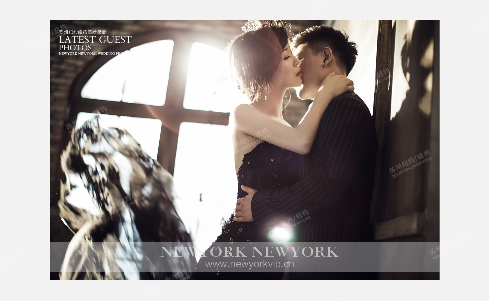 Mr.闻 & Ms.朱（纽约纽约VIP尊荣馆）婚纱摄影照