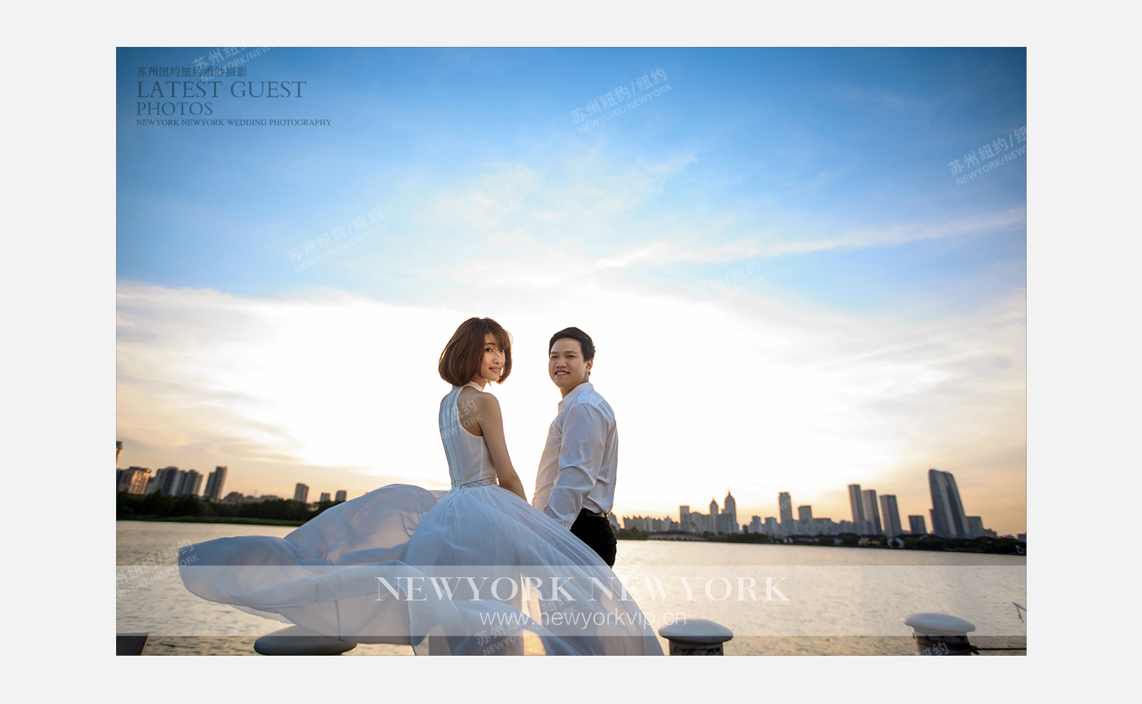Mr.娄 & Ms.查（纽约纽约旗舰店）婚纱摄影照