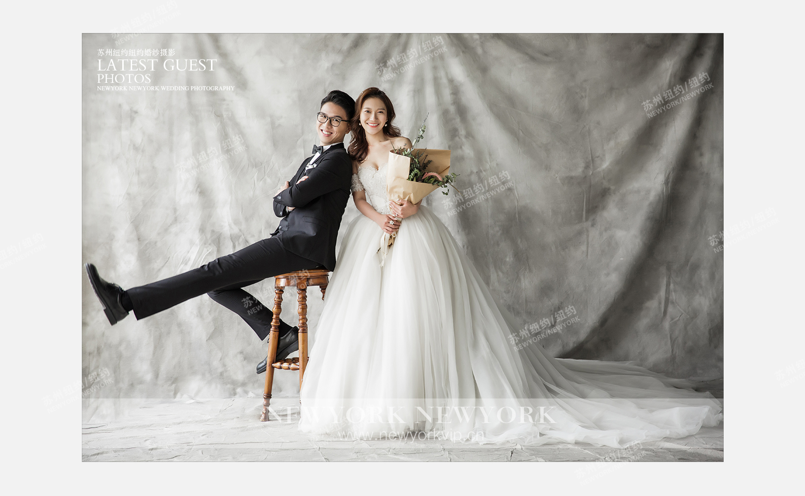 Mr.韩 & Ms.汪（纽约纽约VIP尊荣馆）婚纱摄影照