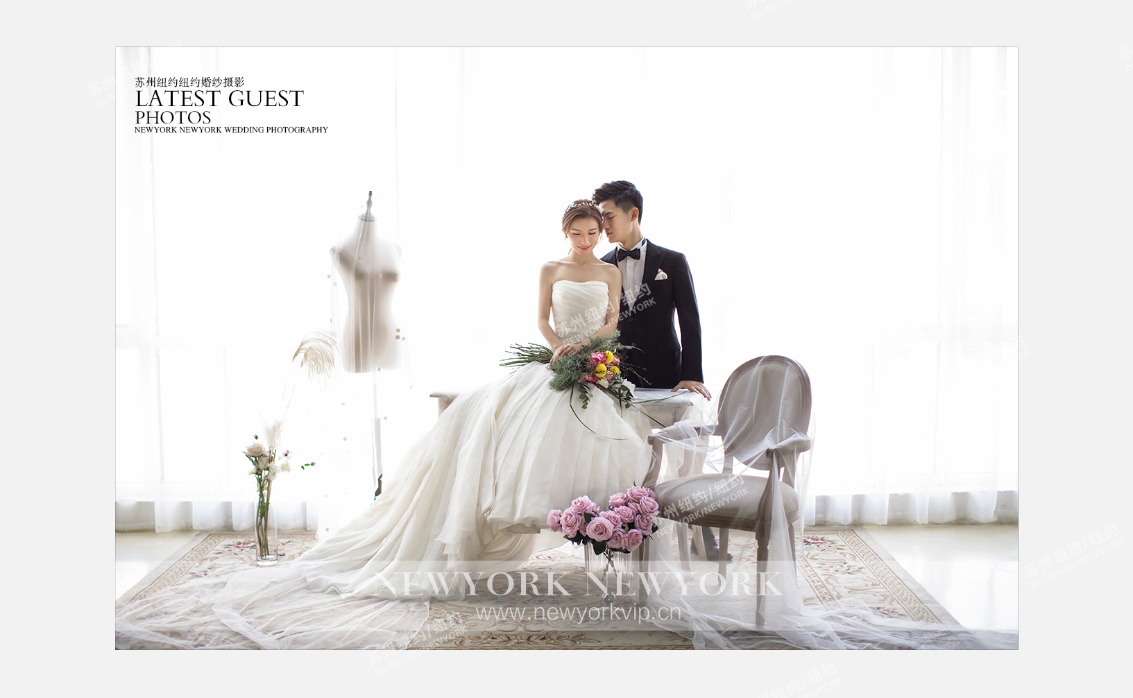 Mr.李 & Ms.毛（纽约纽约VIP尊荣馆）婚纱摄影照