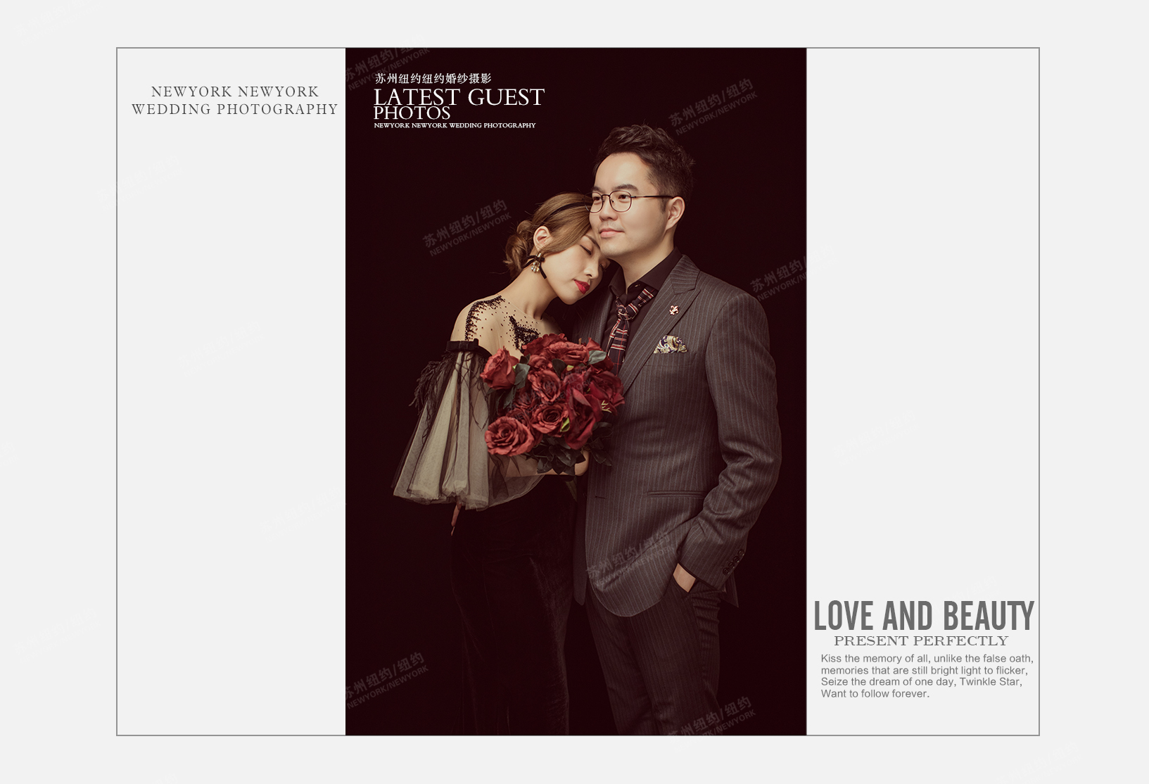 Mr.汤 & Ms.朱（纽约纽约最新客照）婚纱摄影照