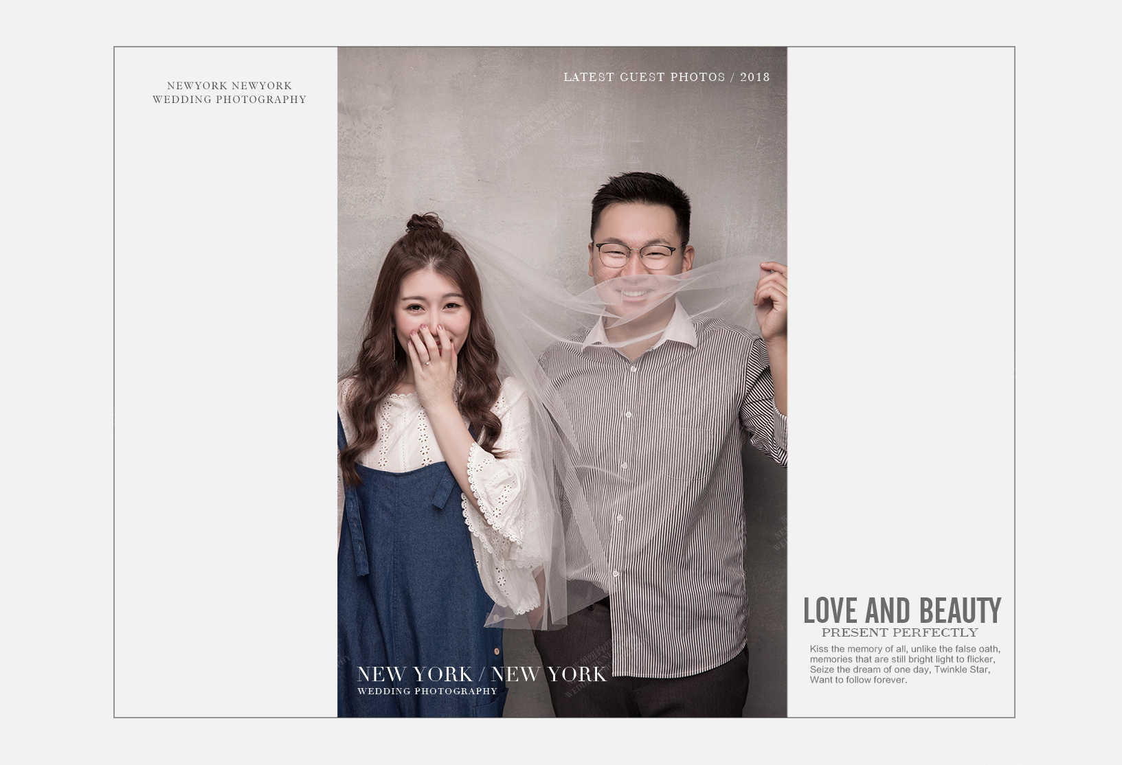 Mr.黄 & Ms.邰（纽约纽约最新客照）婚纱摄影照