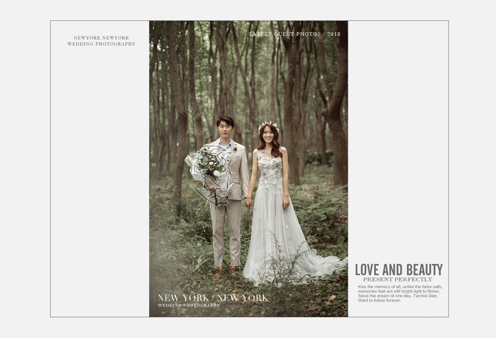 Mr.曹 & Ms.孔（纽约纽约最新客照）婚纱摄影照