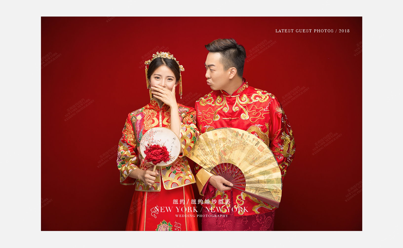 Mr.郭 & Ms.白（纽约纽约最新客照）婚纱摄影照