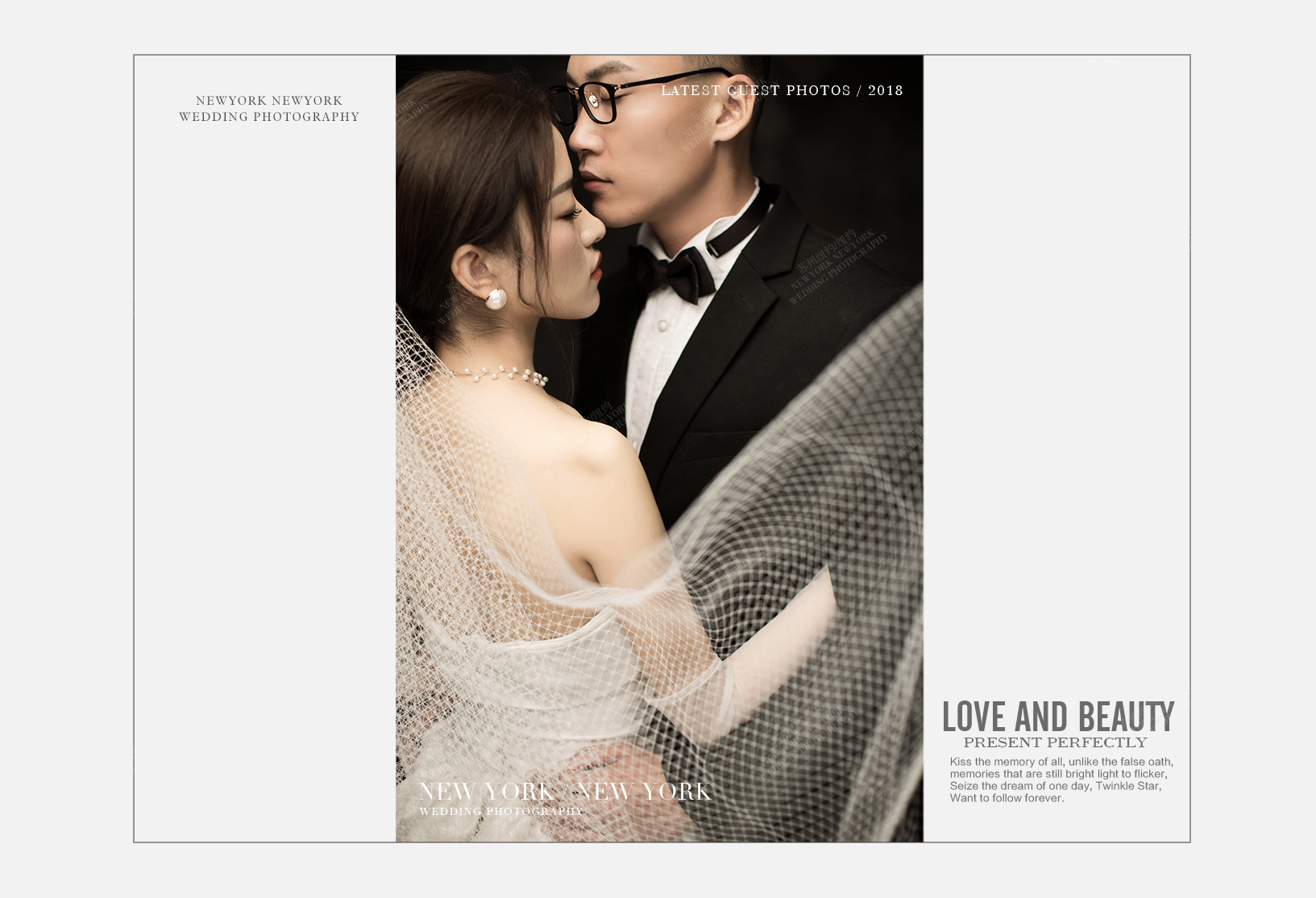 Mr.刘 & Ms.周（纽约纽约最新客照）婚纱摄影照