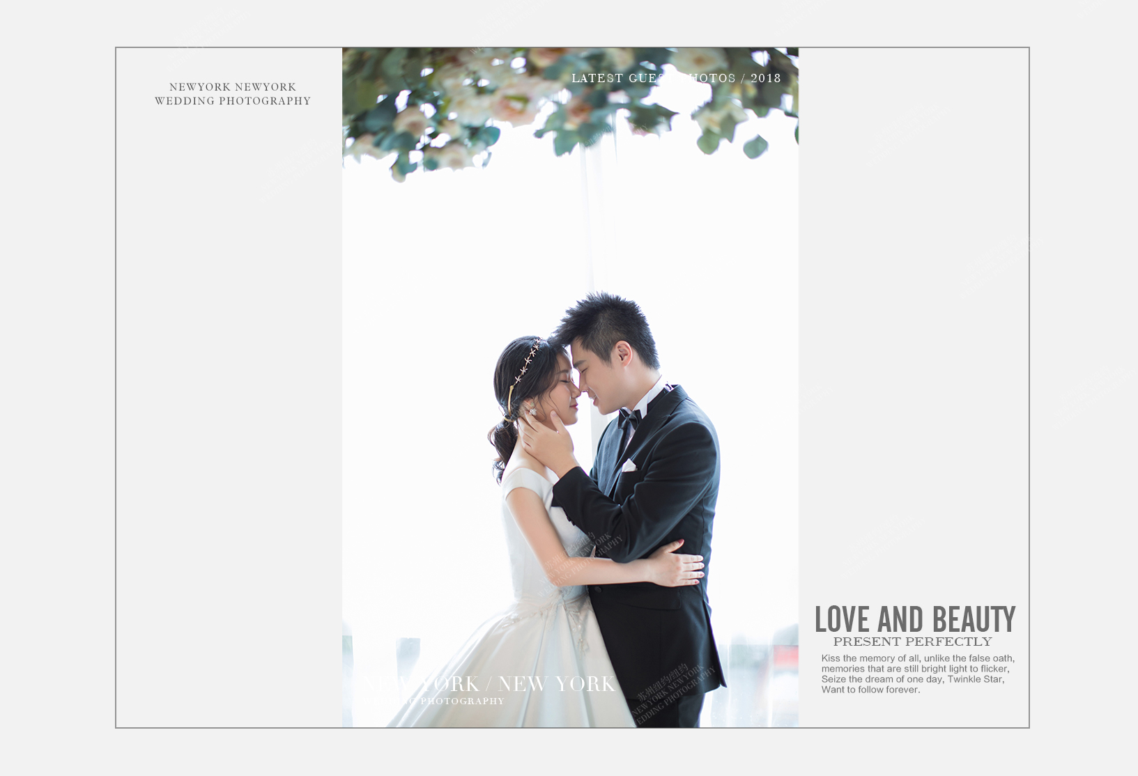 Mr.纪 & Ms.伏（纽约纽约最新客照）婚纱摄影照