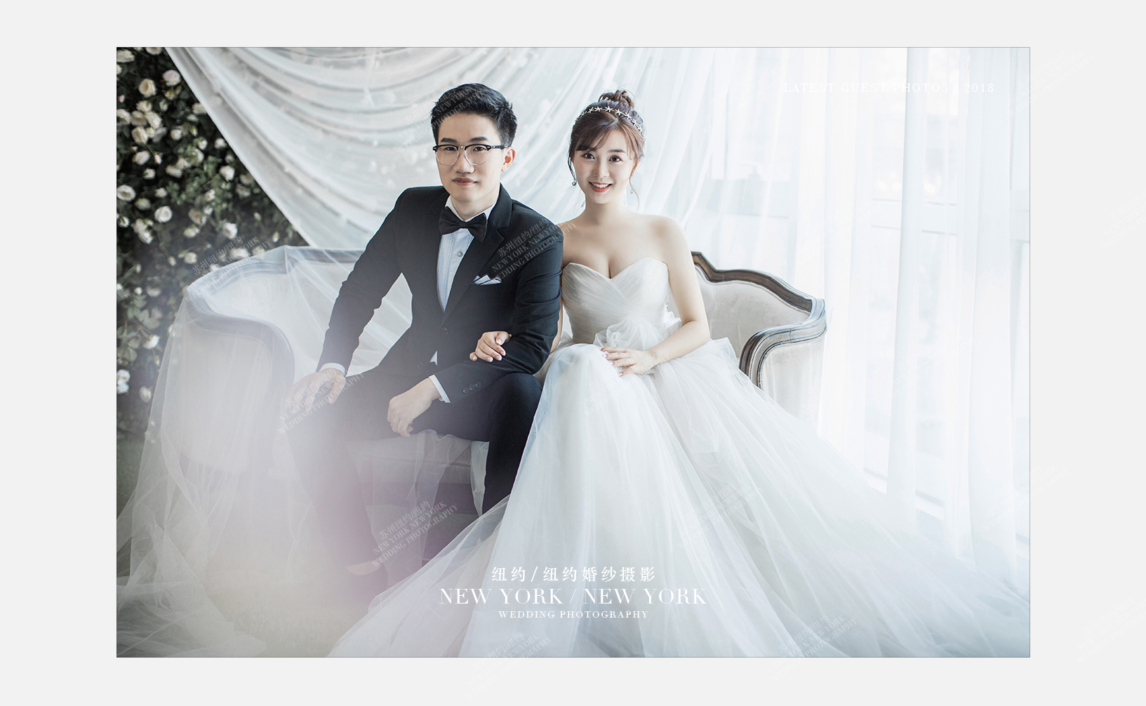 Mr.张 & Ms.许（纽约纽约最新客照）婚纱摄影照