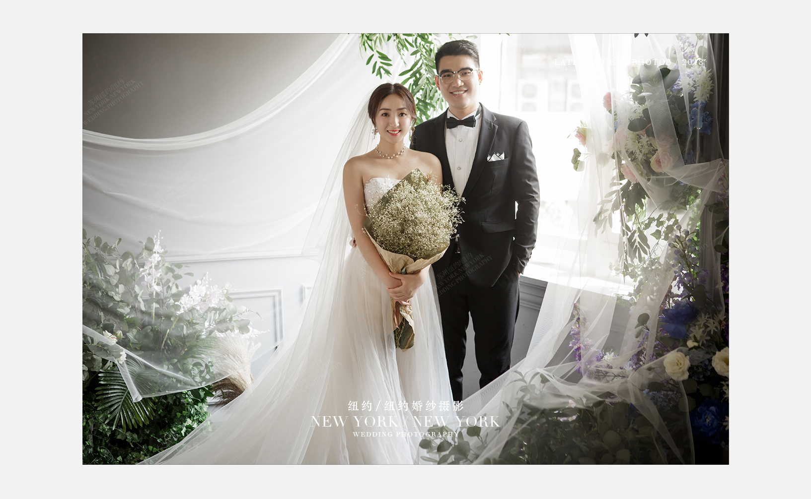 Mr.王 & Ms.蔡（纽约纽约最新客照）婚纱摄影照