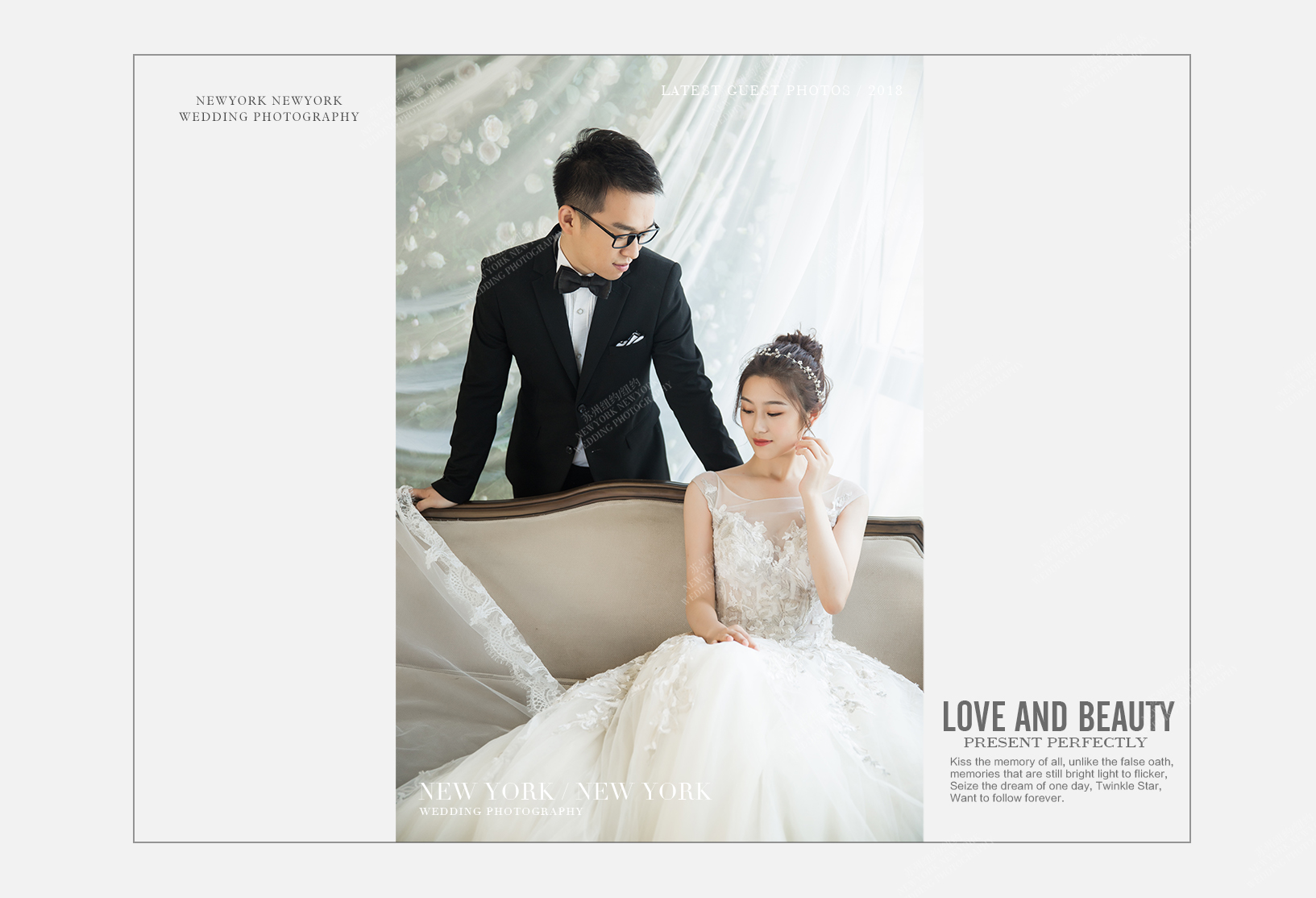 Mr.章 & Ms.陈（纽约纽约最新客照）婚纱摄影照