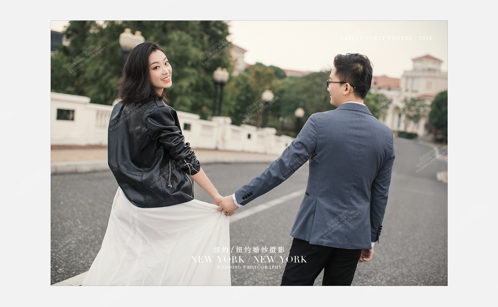 Mr.陶 & Ms.吴（纽约纽约最新客照）婚纱摄影照
