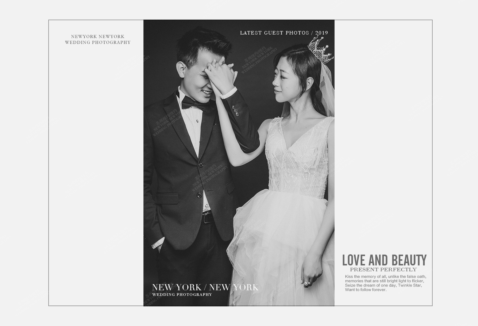Mr.方 & Ms.冯（纽约纽约最新客照）婚纱摄影照