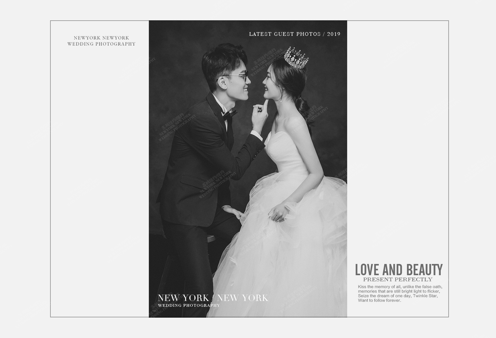 Mr.高 & Ms.卢（纽约纽约最新客照）婚纱摄影照