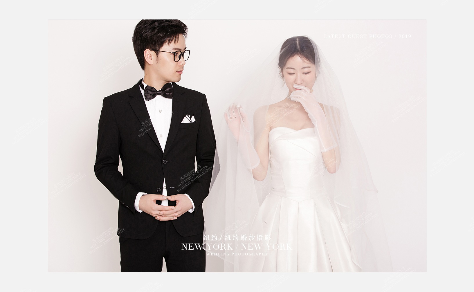 Mr.陆 & Ms.张（纽约纽约最新客照）婚纱摄影照