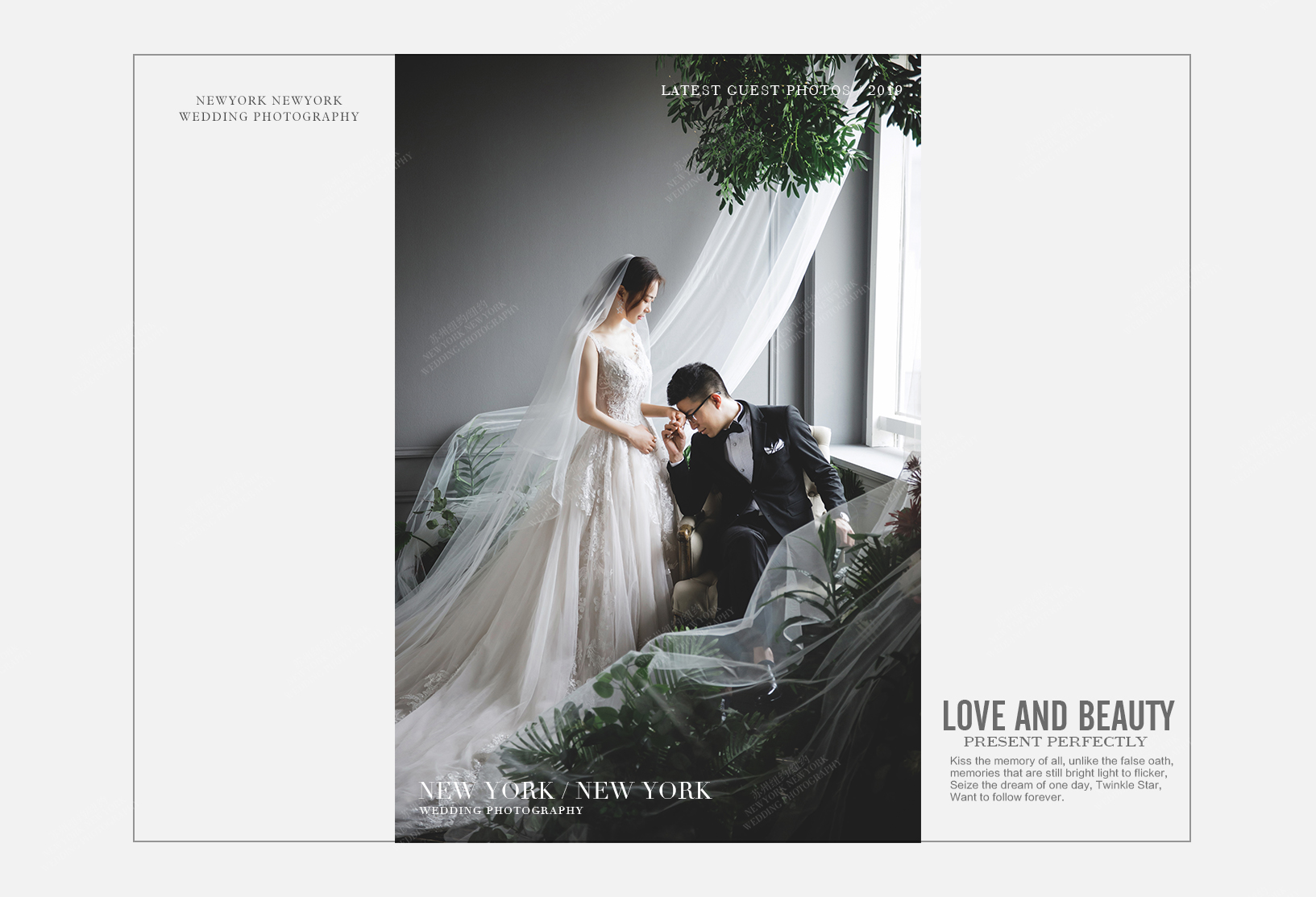 Mr.安 & Ms.周（纽约纽约最新客照）婚纱摄影照