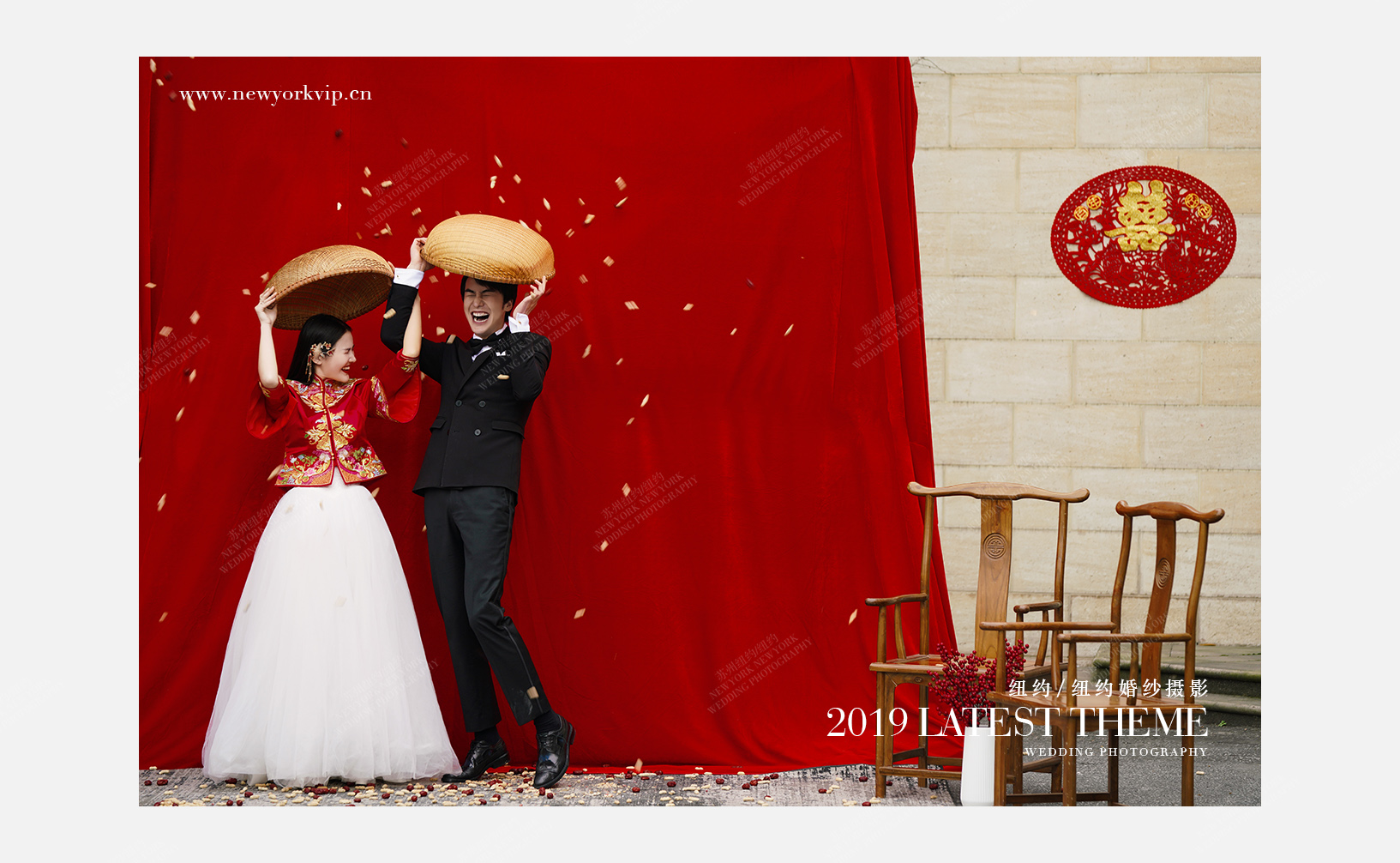 红绯 rosey red系列婚纱摄影照