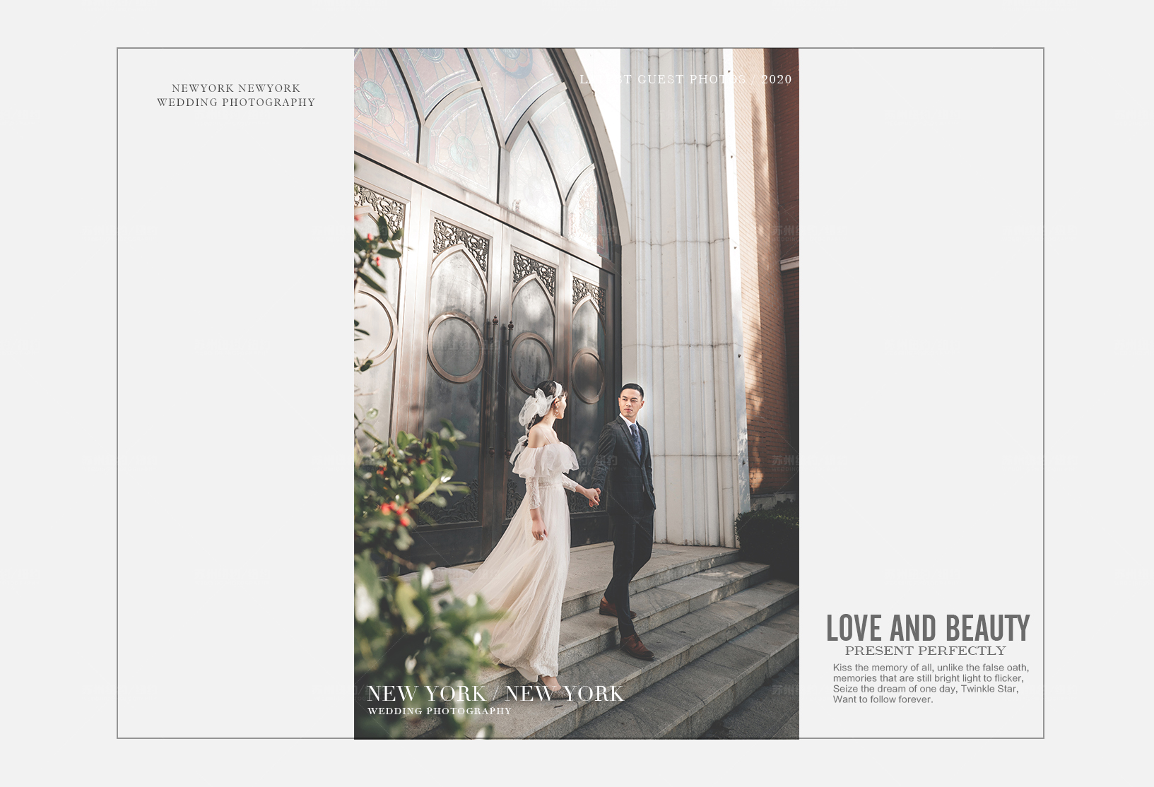 Mr.许 & Ms.高（纽约纽约最新客照）婚纱摄影照