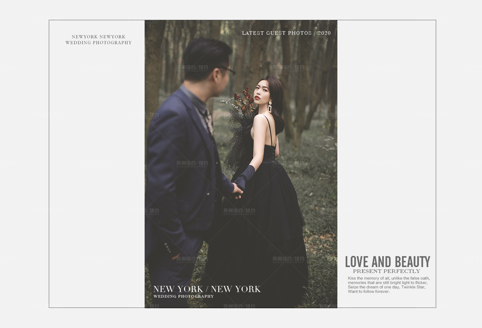 Mr.叶 & Ms.戴（纽约纽约最新客照）婚纱摄影照