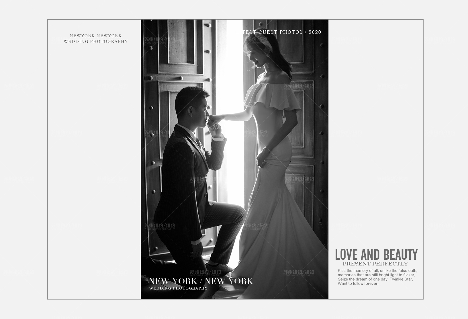 Mr.李 & Ms.吴（纽约纽约最新客照）婚纱摄影照