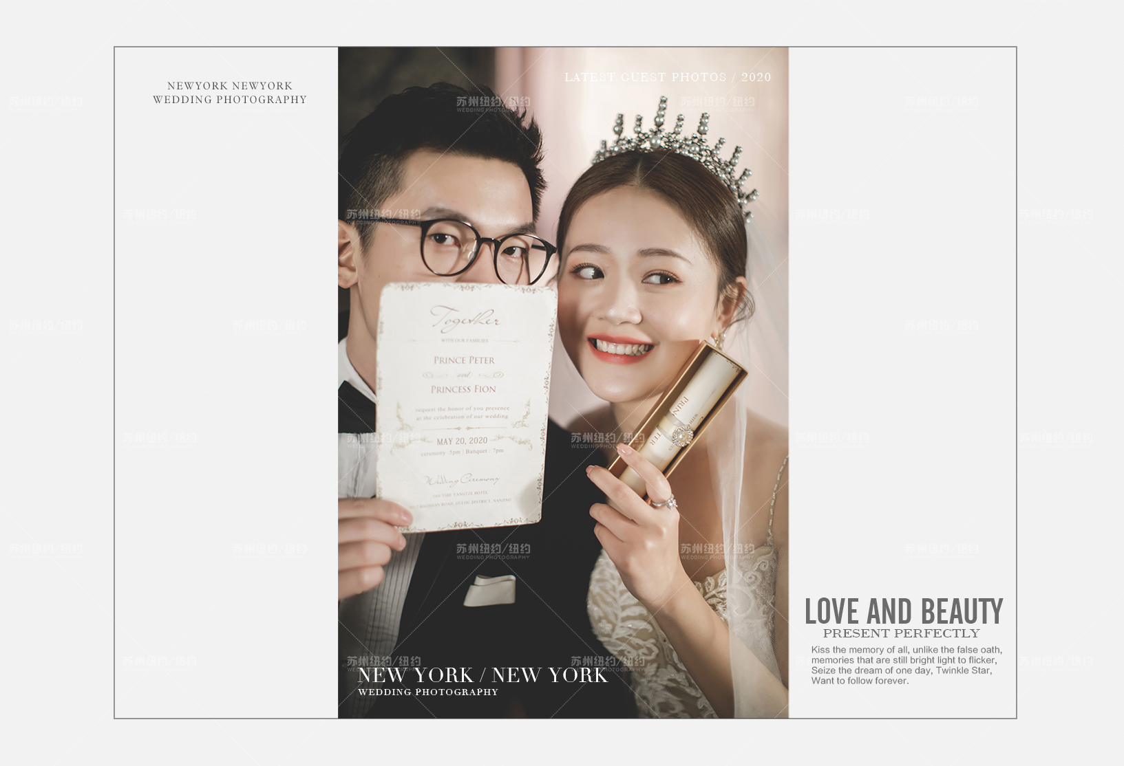 Mr.金 & Ms.桂（纽约纽约最新客照）婚纱摄影照