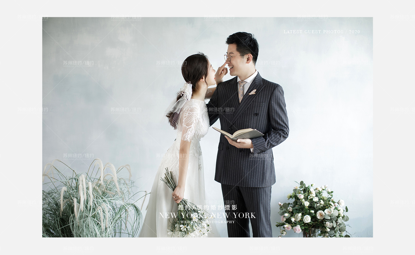 Mr.祁 & Ms.王（纽约纽约最新客照）婚纱摄影照