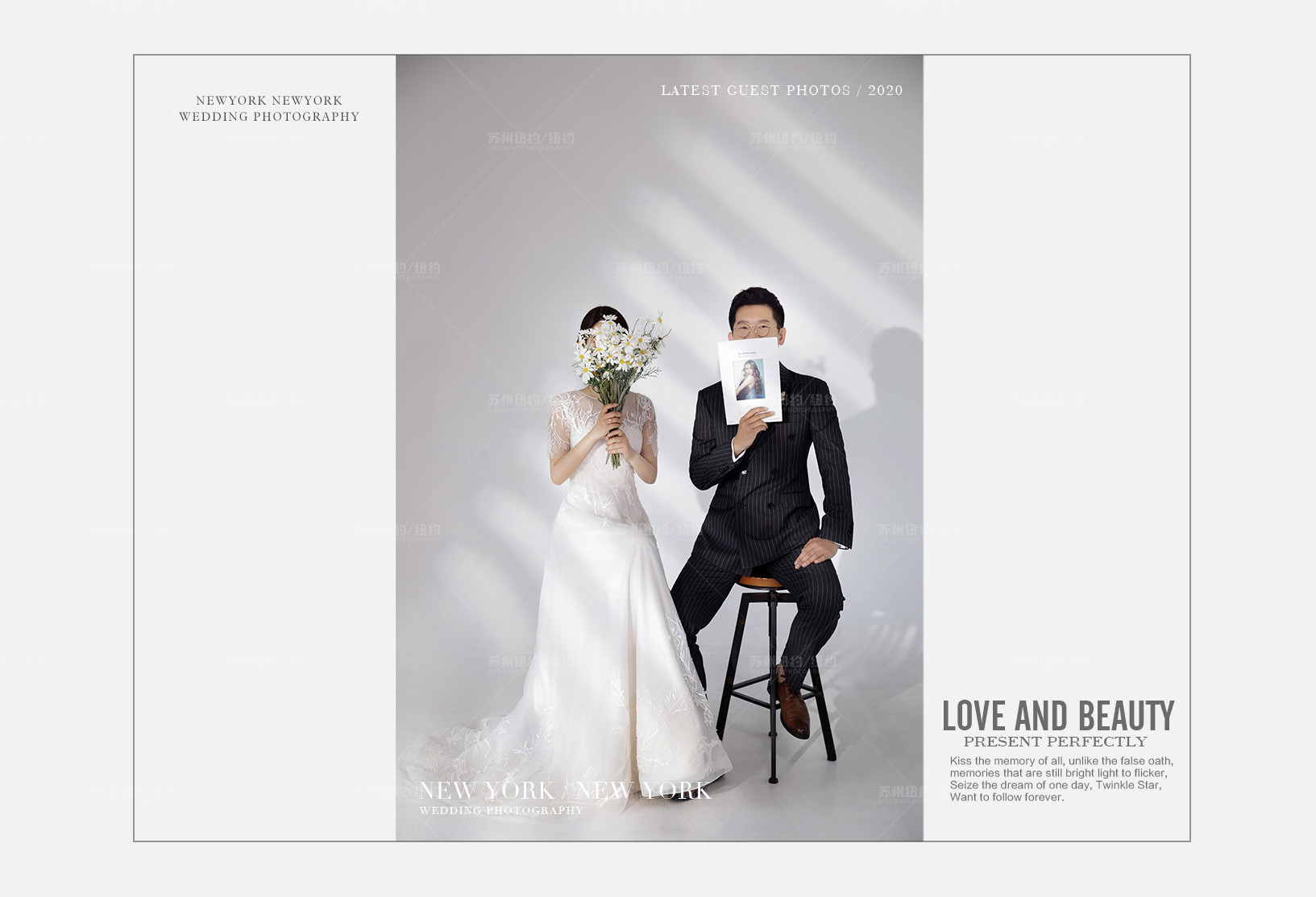 Mr.祁 & Ms.王（纽约纽约最新客照）婚纱摄影照