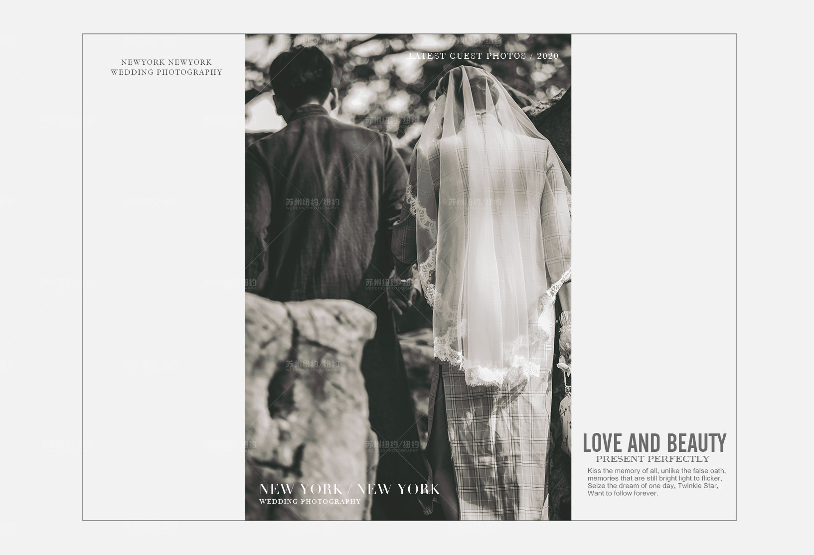 Mr.胡 & Ms.刘（纽约纽约最新客照）婚纱摄影照