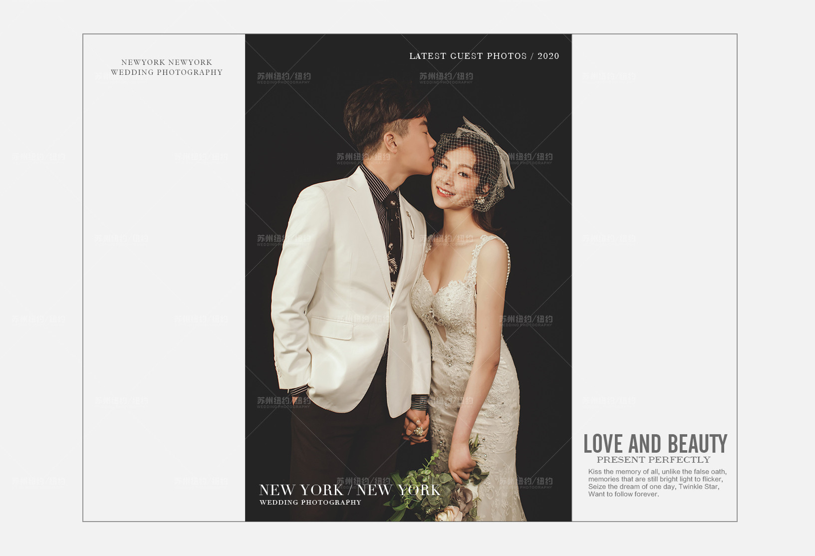 Mr.高 & Ms.殷（纽约纽约最新客照）婚纱摄影照