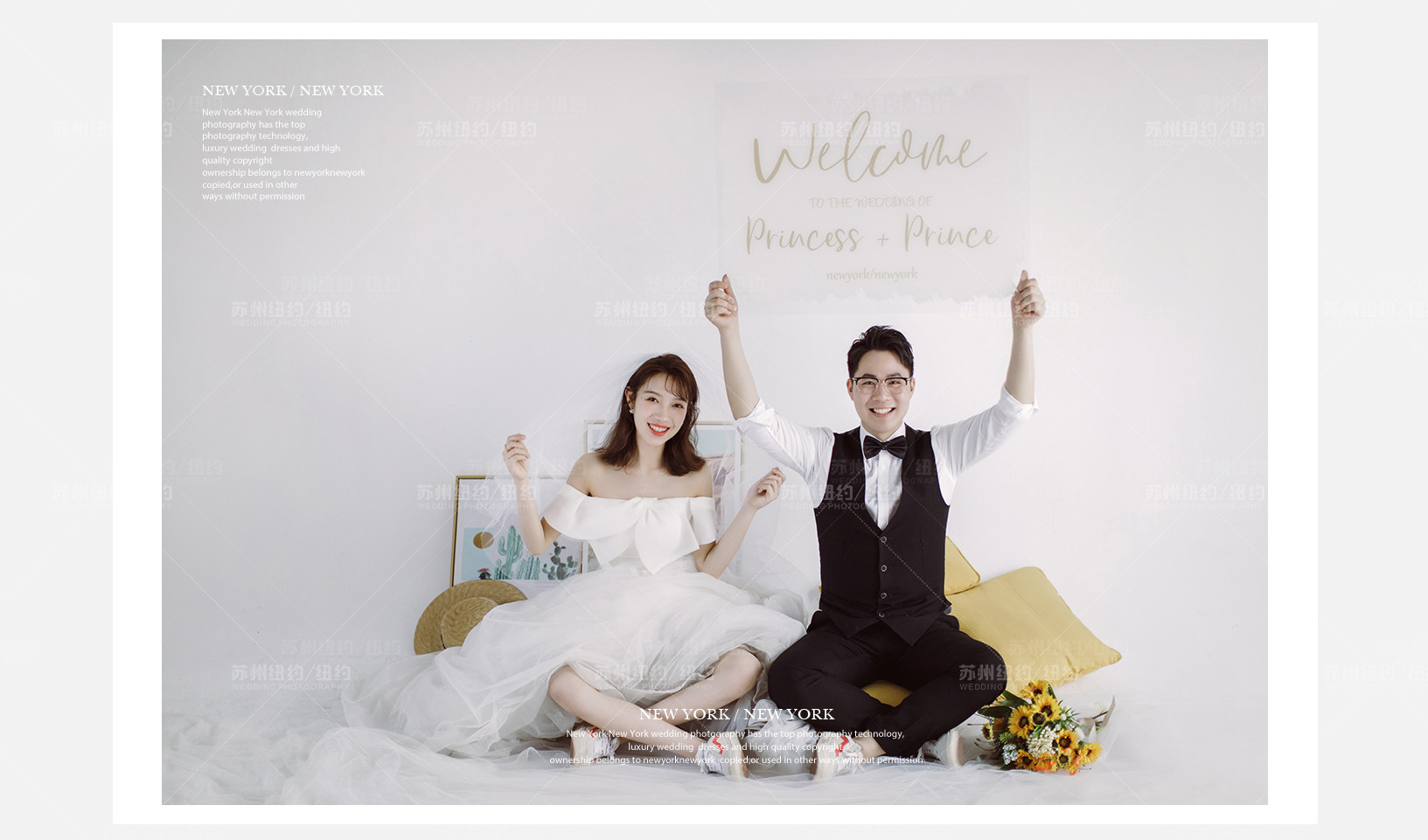 Mr.赵 & Ms.姚（纽约纽约最新客照）婚纱摄影照