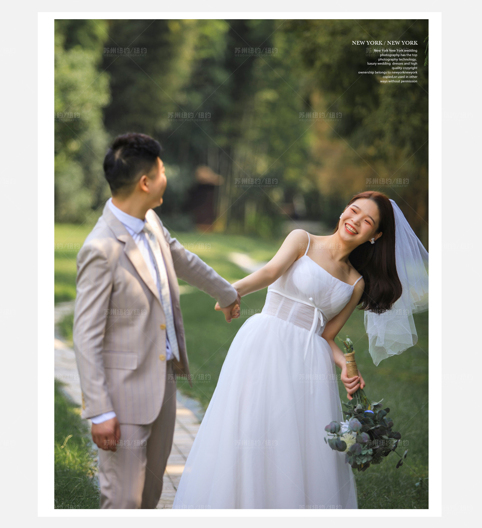Mr.敬 & Ms.邹（纽约纽约最新客照）婚纱摄影照
