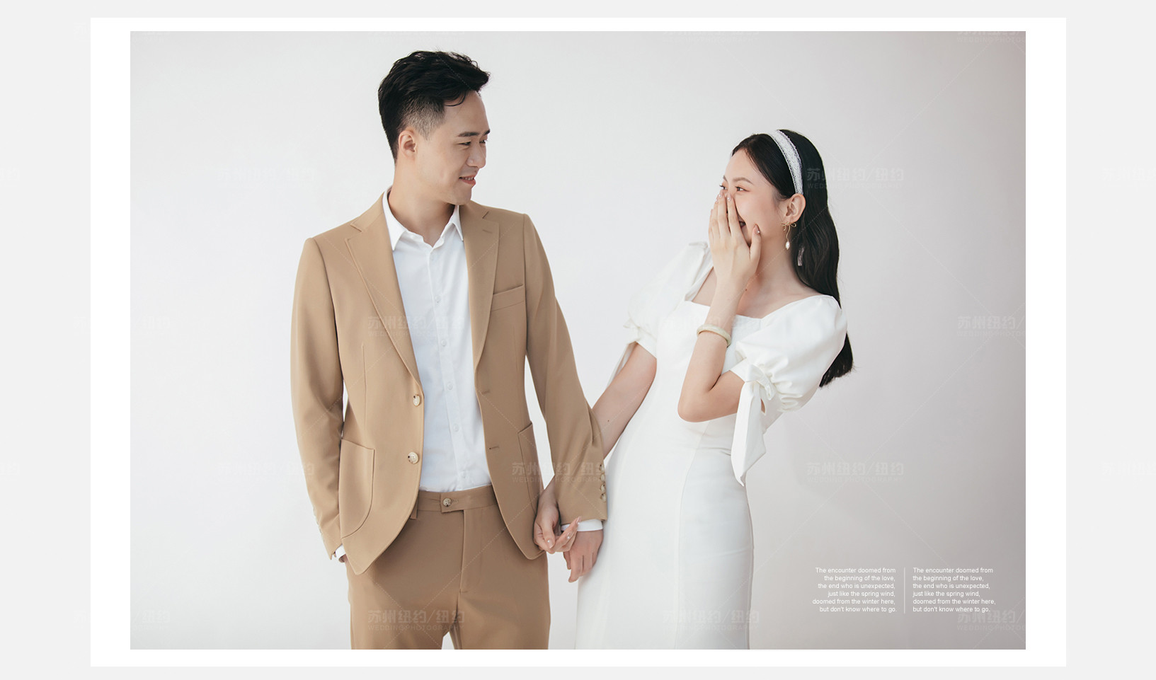 Mr.梁 & Ms.靳（纽约纽约最新客照）婚纱摄影照