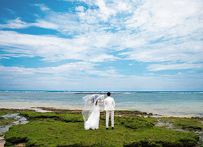 讀谷海岸婚纱摄影照