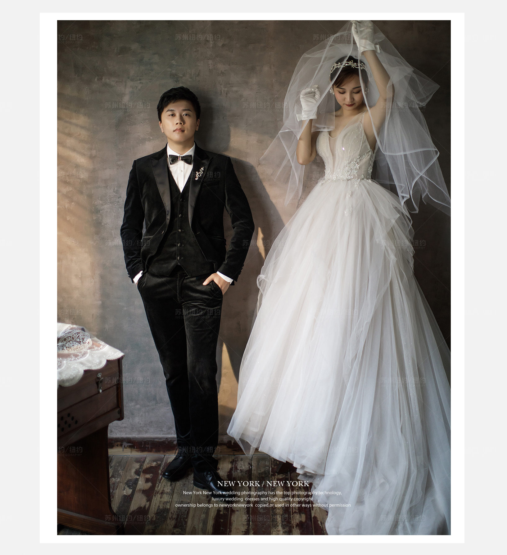Mr.吴 & Ms.肖（纽约纽约最新客照）婚纱摄影照