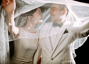 Mr.赵 & Ms.钱（纽约纽约最新客照）婚纱摄影照
