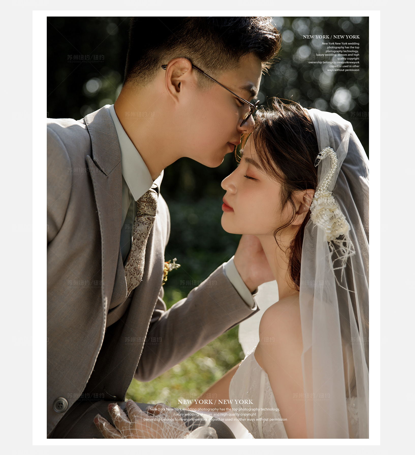 Mr.何 & Ms.明（纽约纽约最新客照）婚纱摄影照