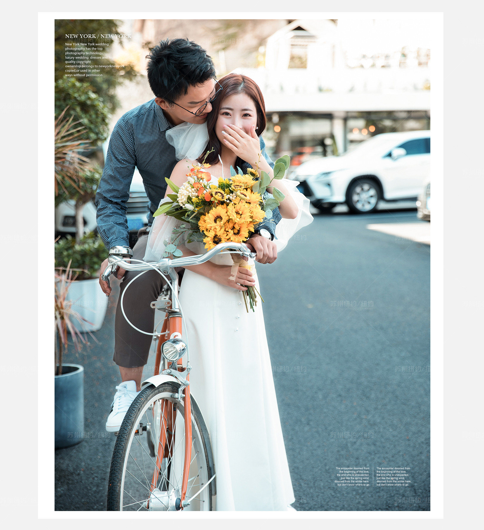 Mr.胡 & Ms.张（纽约纽约最新客照）婚纱摄影照
