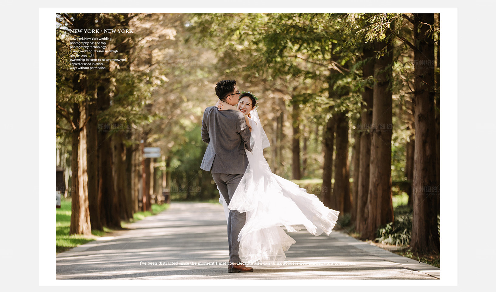 Mr.杨 & Ms.高（纽约纽约最新客照）婚纱摄影照