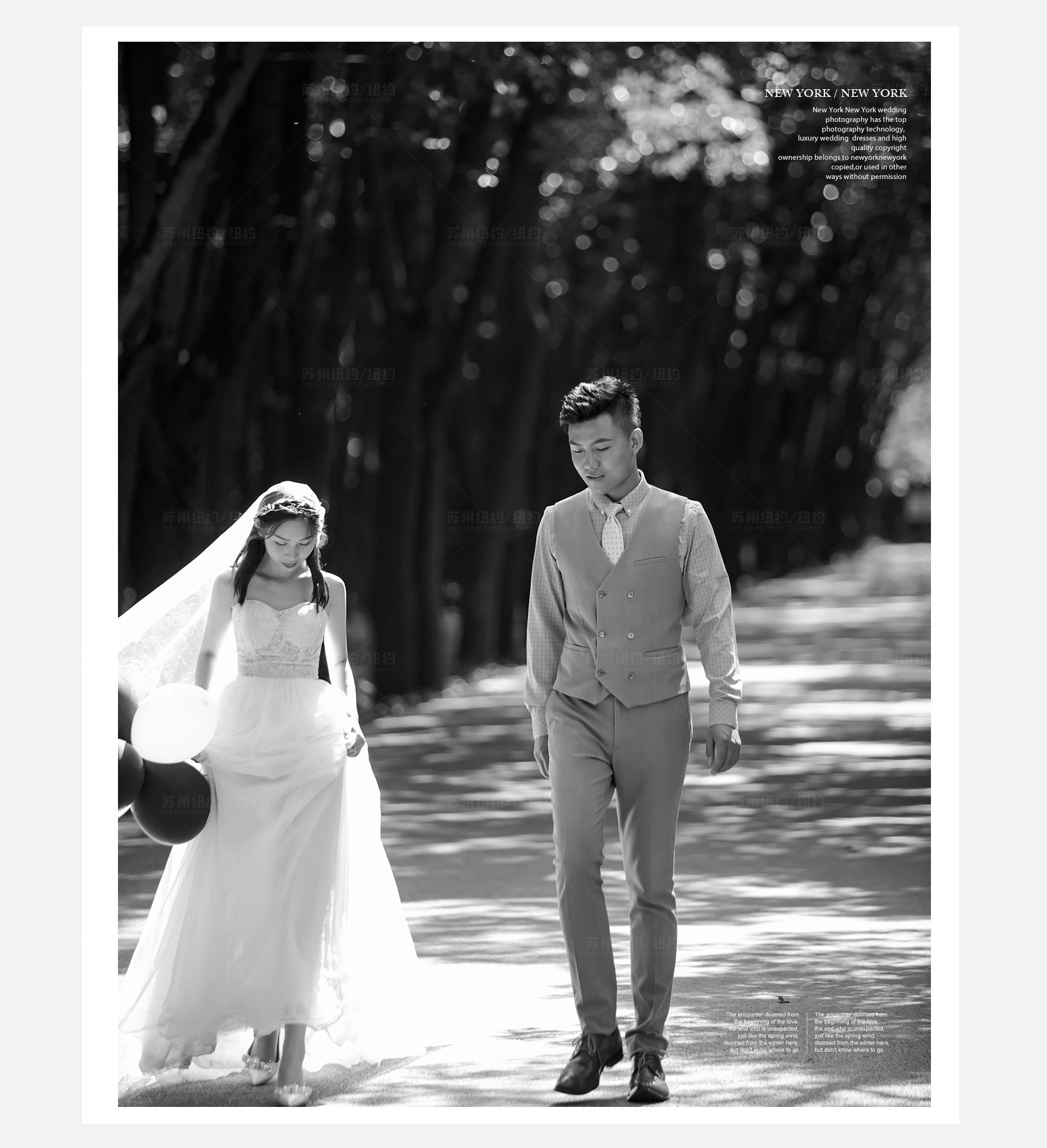 Mr.马 & Ms.江（纽约纽约最新客照）婚纱摄影照