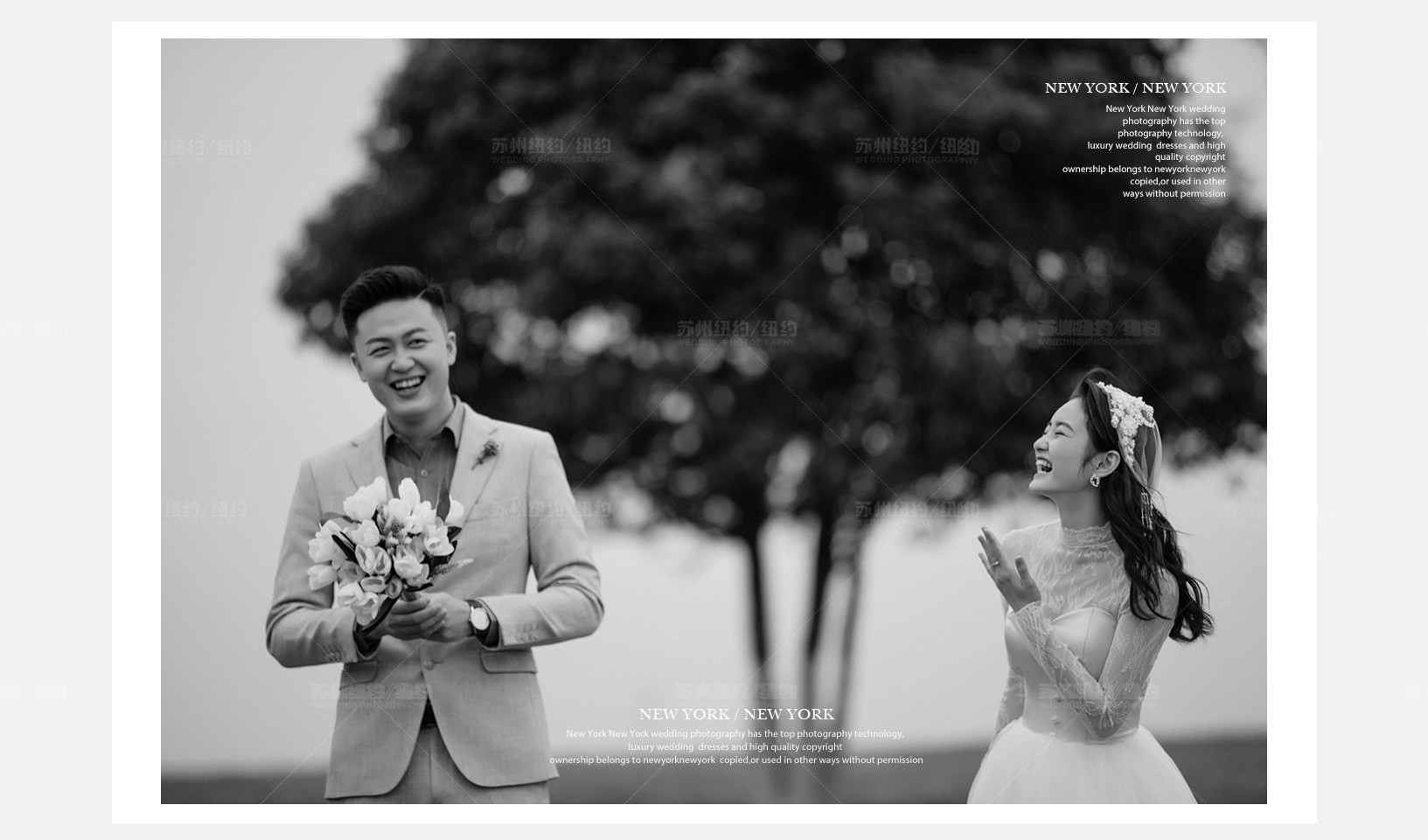 Mr.江 & Ms.吴（纽约纽约最新客照）婚纱摄影照