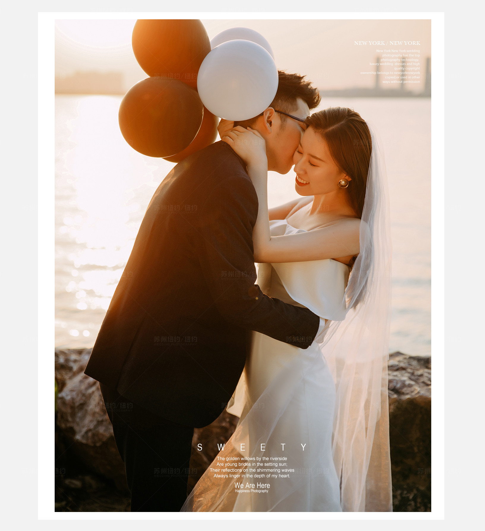 Mr.葛 & Ms.张（纽约纽约最新客照）婚纱摄影照