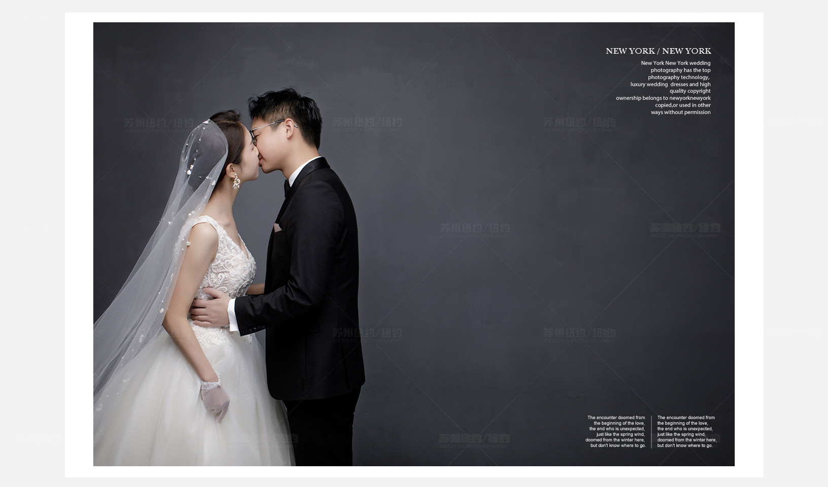 Mr.叶 & Ms.石（纽约纽约最新客照）婚纱摄影照