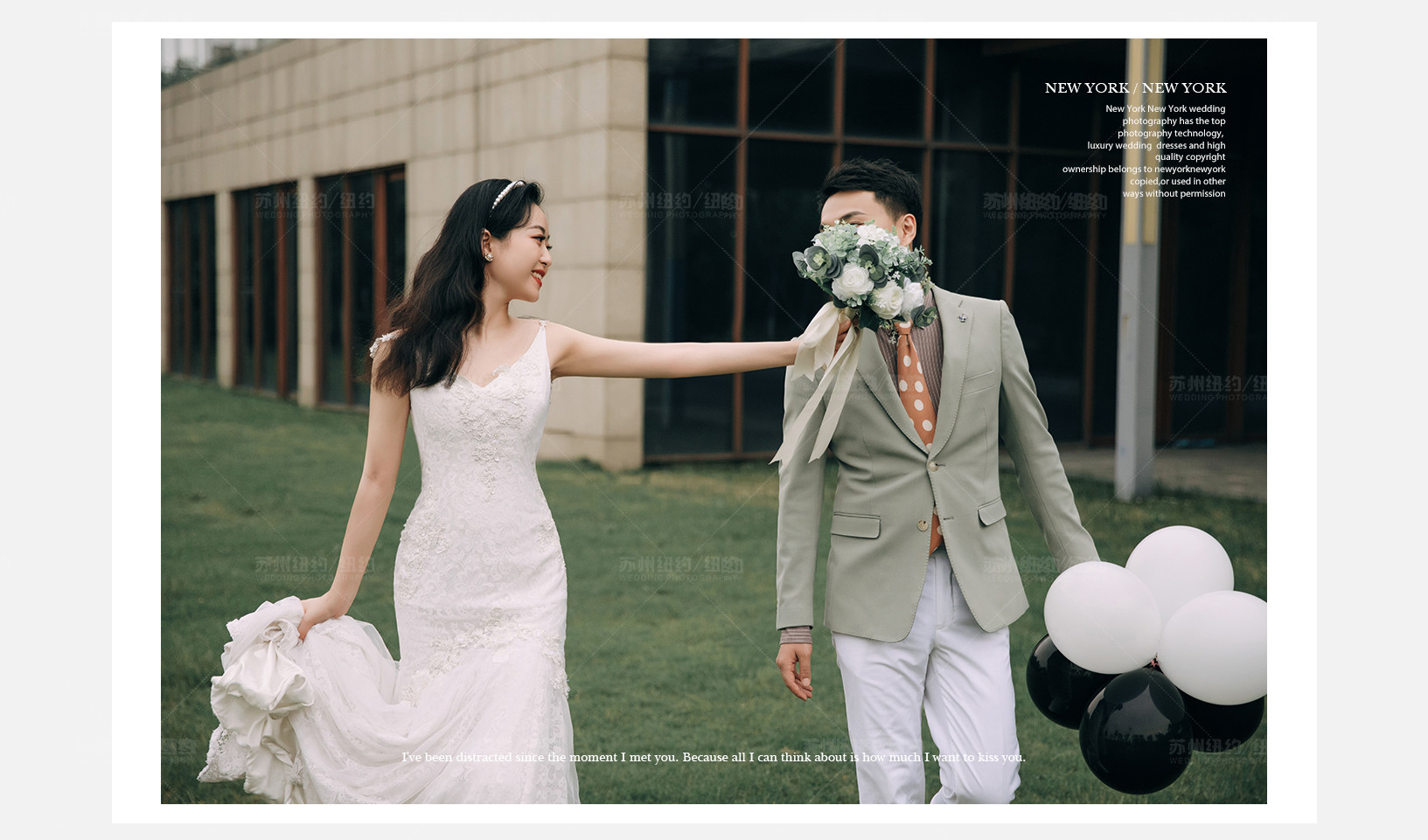 Mr.刘 & Ms.李（纽约纽约最新客照）婚纱摄影照