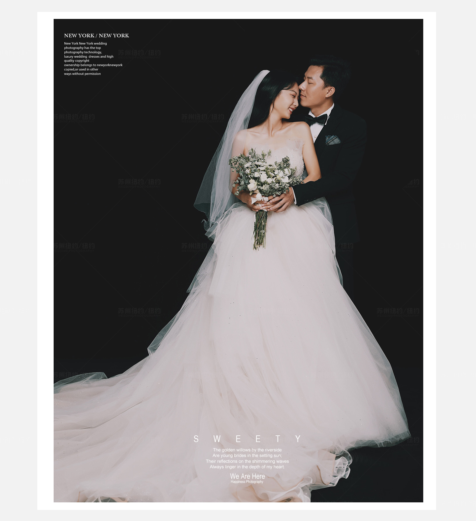 Mr.董 & Ms.王（纽约纽约最新客照）婚纱摄影照
