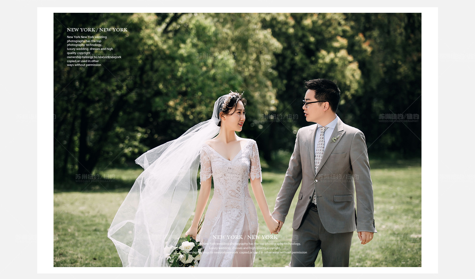 Mr.徐 & Ms.章（纽约纽约最新客照）婚纱摄影照