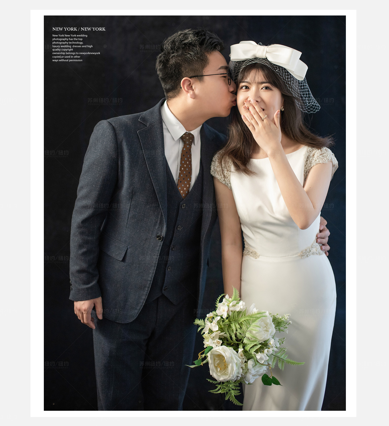 Mr.沈 & Ms.林（纽约纽约最新客照）婚纱摄影照