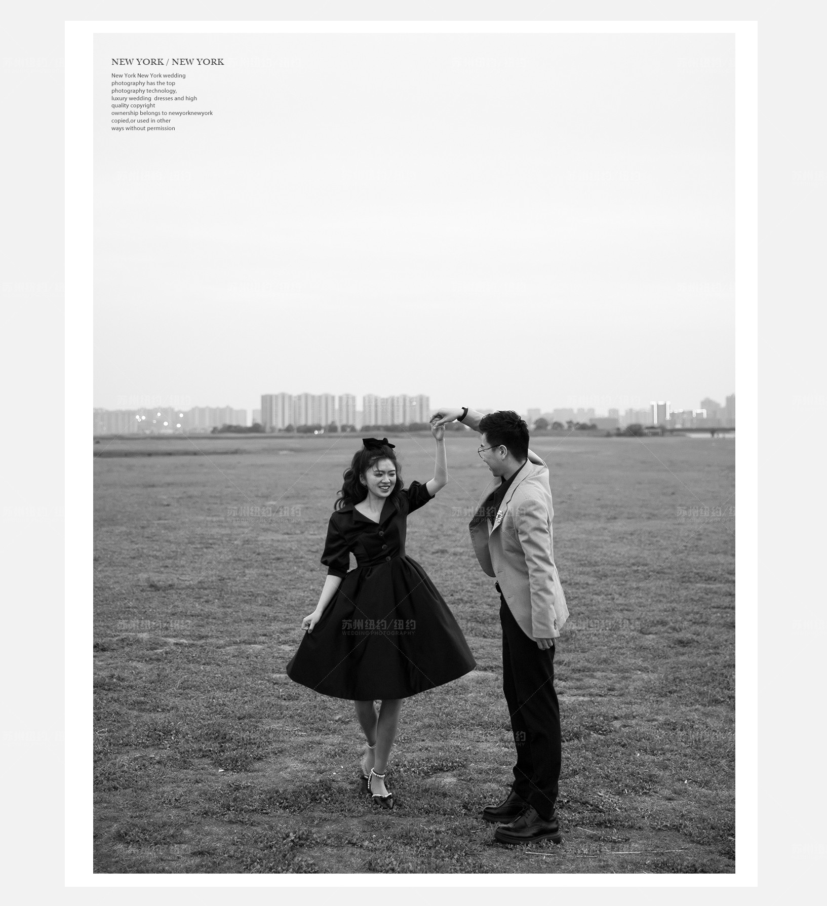 Mr.沈 & Ms.林（纽约纽约最新客照）婚纱摄影照