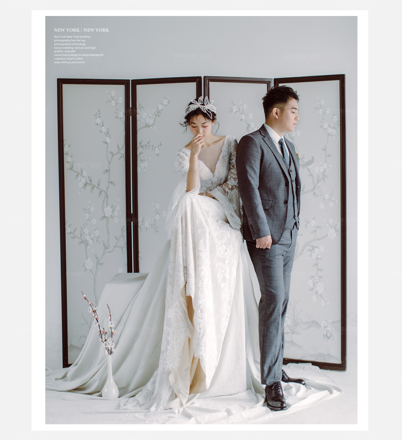 Mr.刘 & Ms.郑（纽约纽约最新客照）婚纱摄影照
