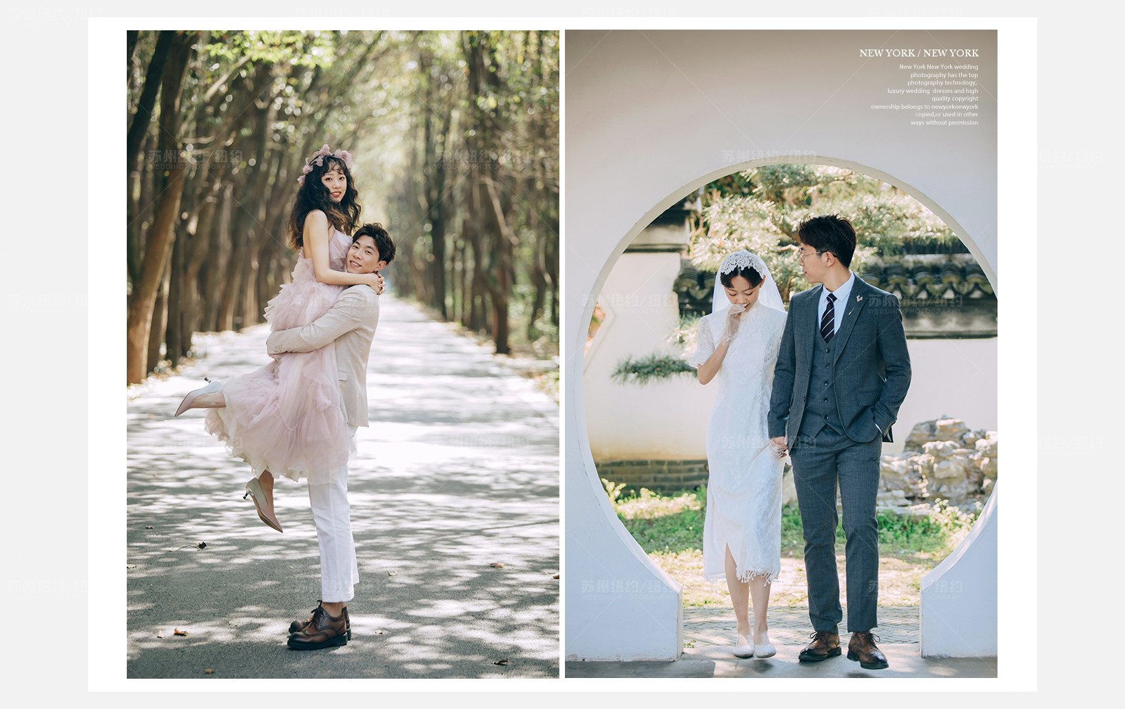 Mr.王 & Ms.沈（纽约纽约最新客照）婚纱摄影照