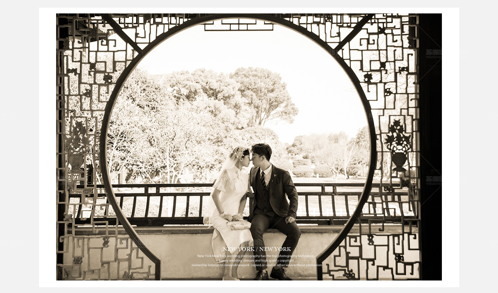 Mr.王 & Ms.沈（纽约纽约最新客照）婚纱摄影照