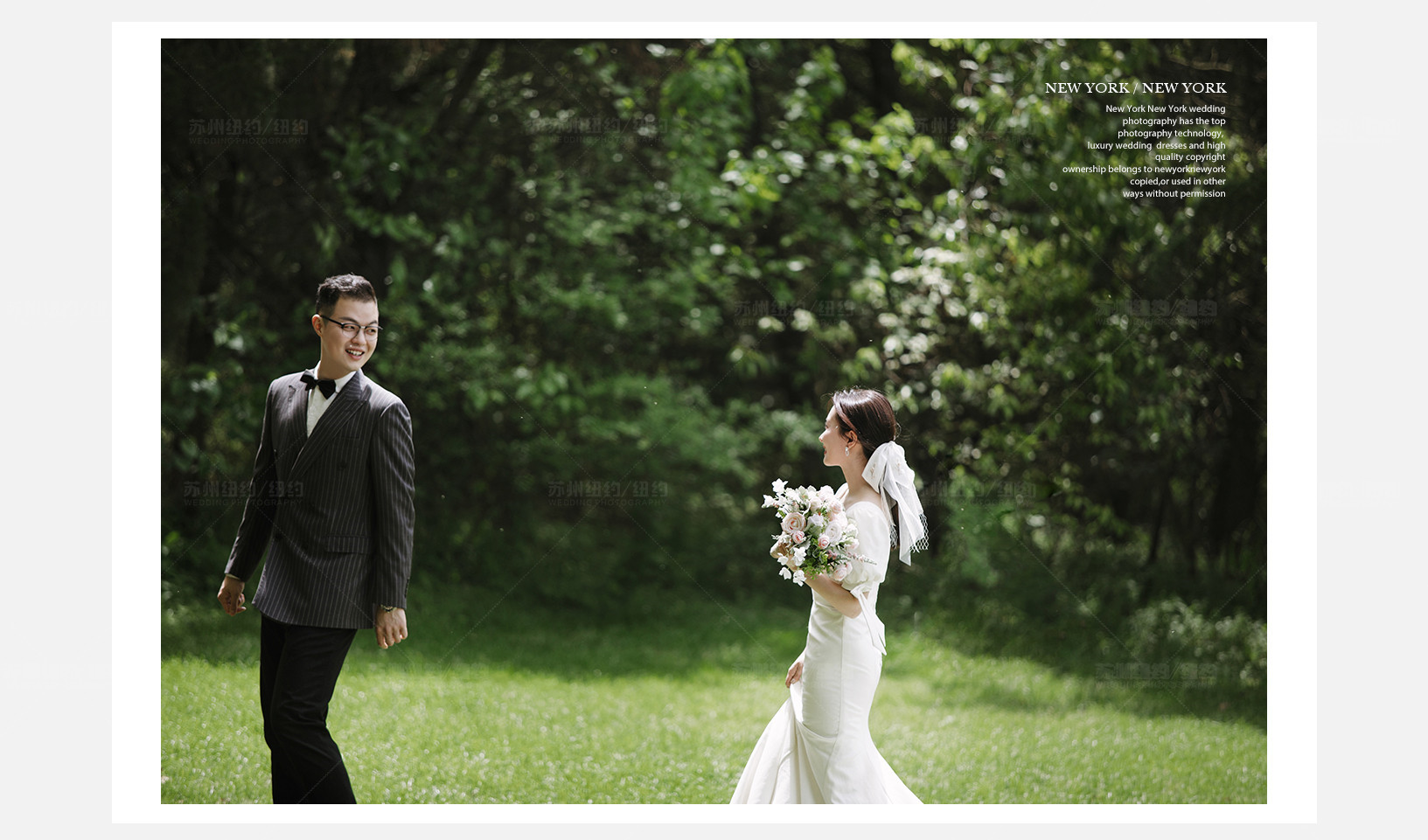 Mr.沈 & Ms.谭（纽约纽约最新客照）婚纱摄影照